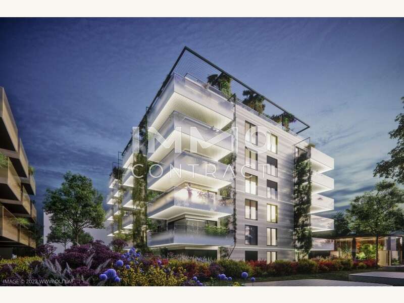 Eigentumswohnung Wien: Außenansicht Nacht Außenansicht Nacht