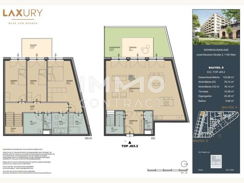 Maisonette Wien: JD3.2_TH JD3.2_TH