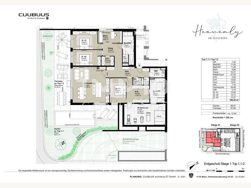 Eigentumswohnung Wien: Grundriss Grundriss