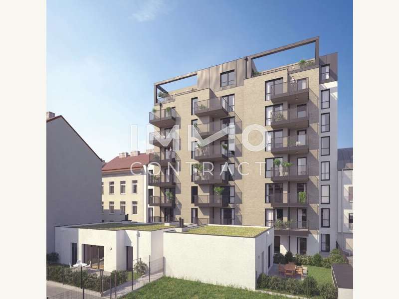 Eigentumswohnung Wien: Gartenseite Gartenseite