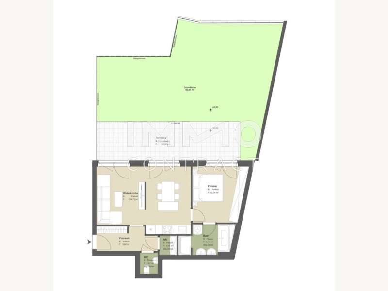 Gartenwohnung Brienne