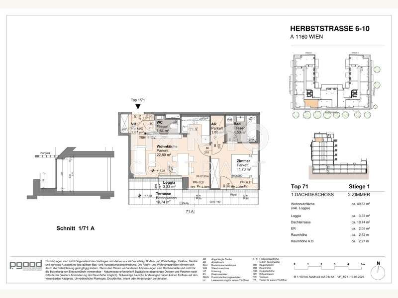 Dachgeschosswohnung in Wien - Bild 9
