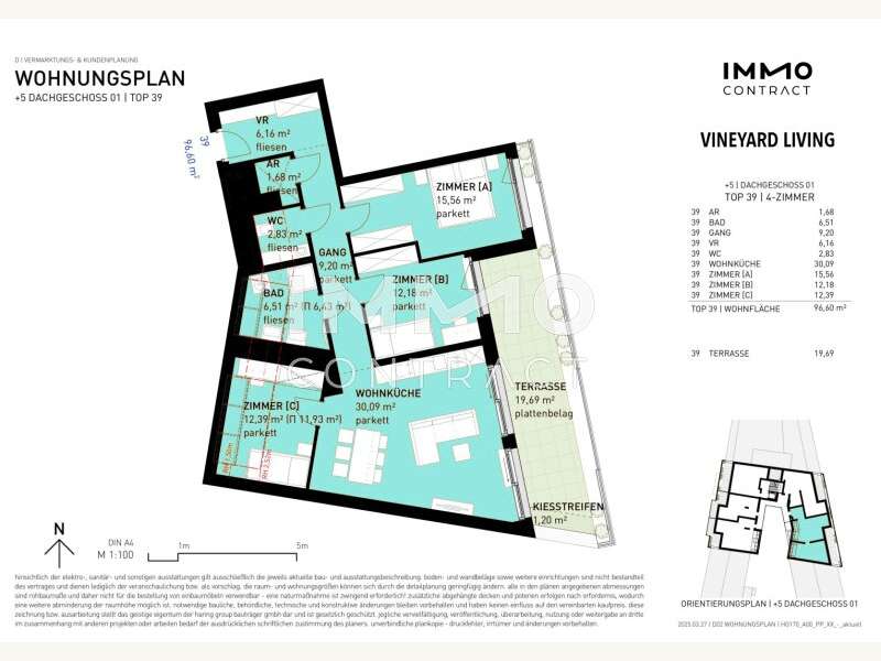 Dachgeschosswohnung in Wien - Bild 9