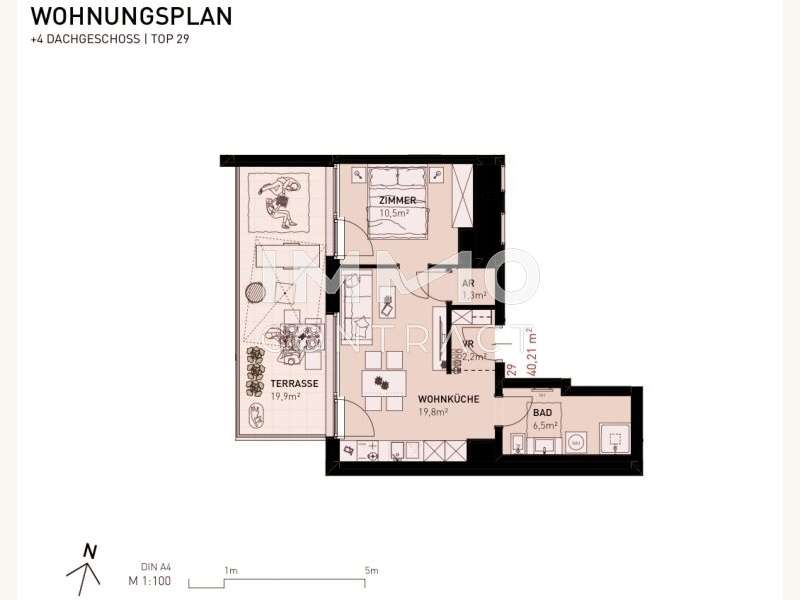 Dachgeschosswohnung in Wien - Bild 6