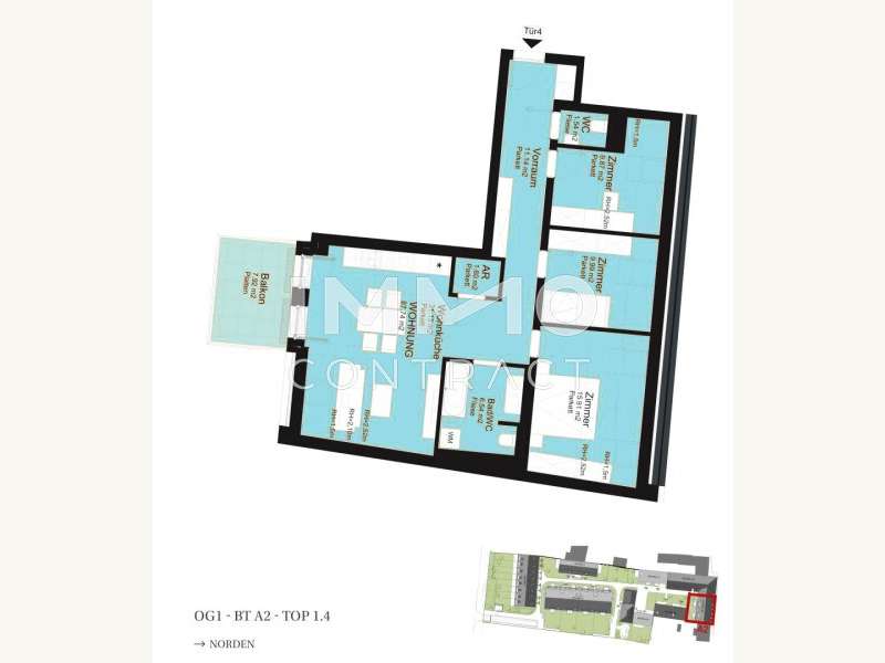 Dachgeschosswohnung in Wien - Bild 9 Dachgeschosswohnung in Wien - Bild 9
