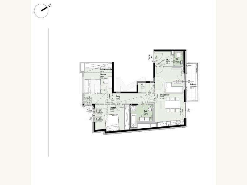 Dachgeschosswohnung in Wien - Bild 10