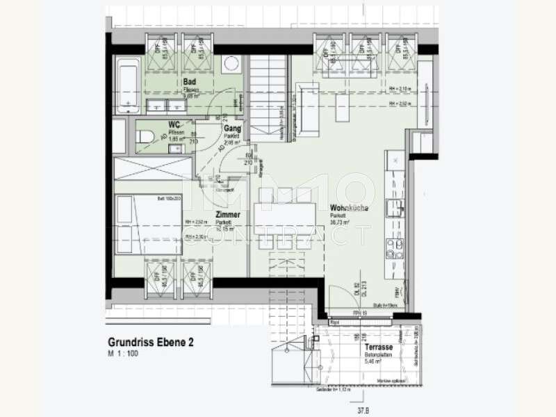 Dachgeschosswohnung in Wien - Bild 13