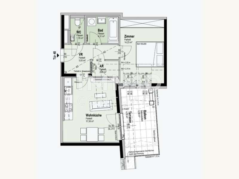 Dachgeschosswohnung in Wien - Bild 10
