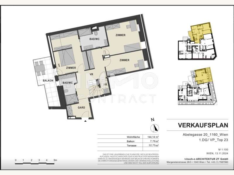 Dachgeschosswohnung in Wien - Bild 25