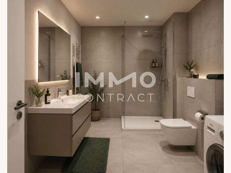 Eigentumswohnung Wien: Badezimmer_1 Badezimmer_1