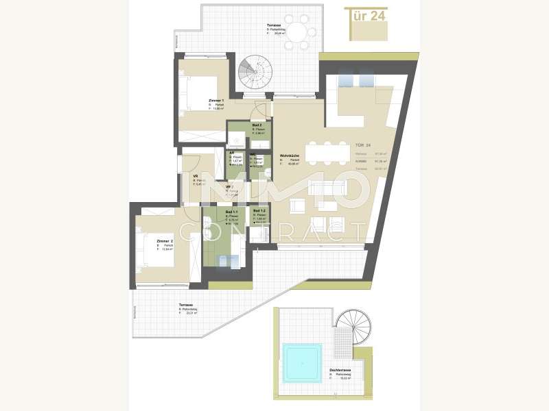 Dachgeschosswohnung in Wien - Bild 20
