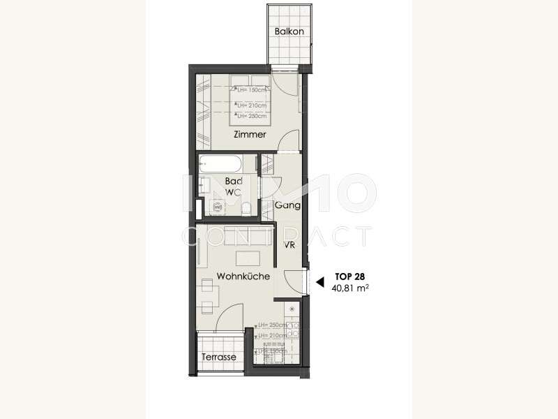 Dachgeschosswohnung in Wien - Bild 10