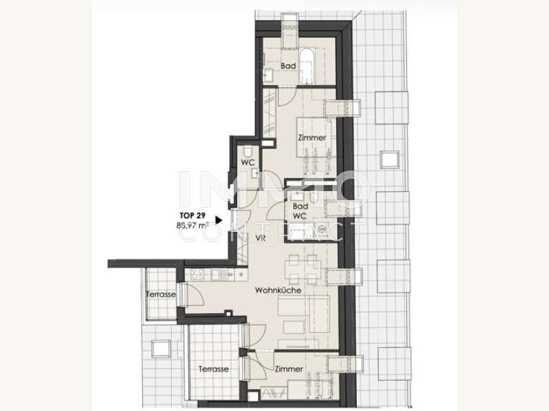 Dachgeschosswohnung in Wien - Bild 10
