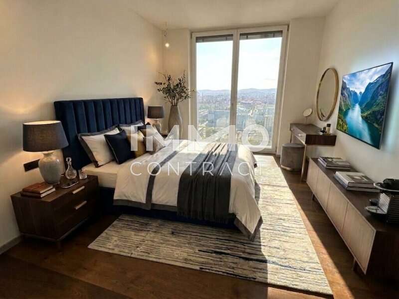 Eigentumswohnung Wien: Möblierungsvorschlag Schlafzimmer (KI-generiert) Möblierungsvorschlag Schlafzimmer (KI-generiert)