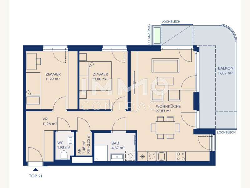 Wohnungsplan