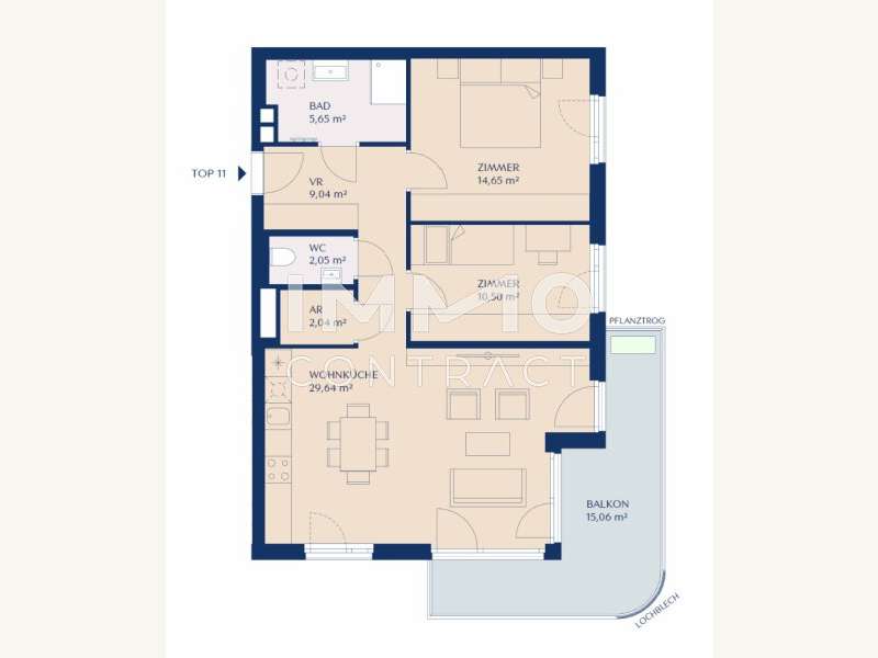 Wohnungsplan