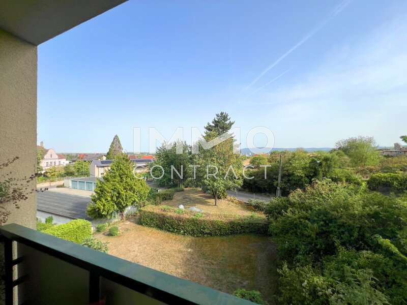 Eigentumswohnung Krems an der Donau: Loggia mit Südblick Loggia mit Südblick