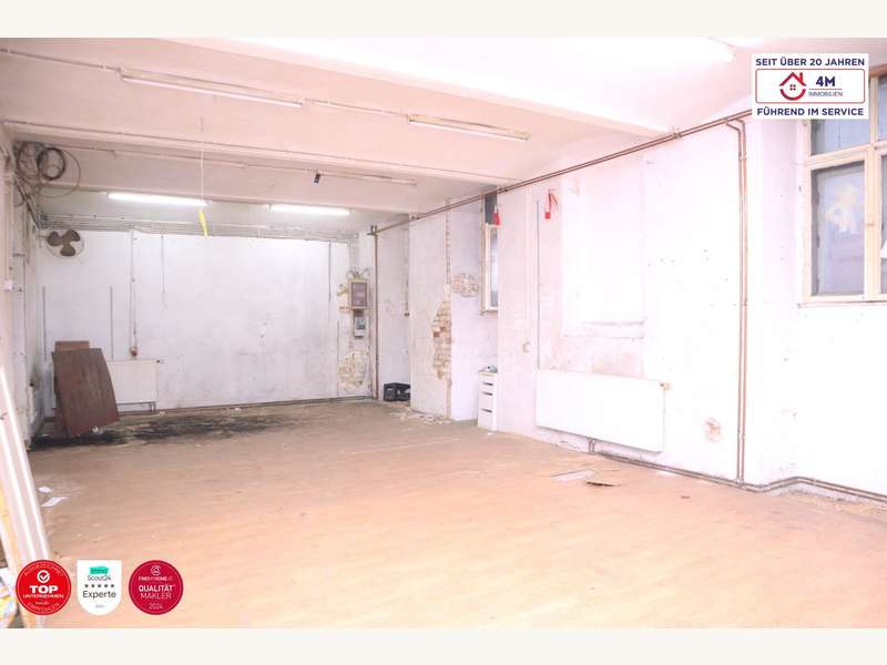 Durchsicht vom Mittelpunkt auf die linke Seite