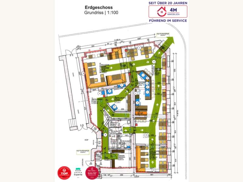 Cafe Wien: Grundriss Grundriss