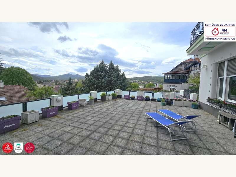 Einfamilienhaus Berndorf: Dachterasse Dachterasse