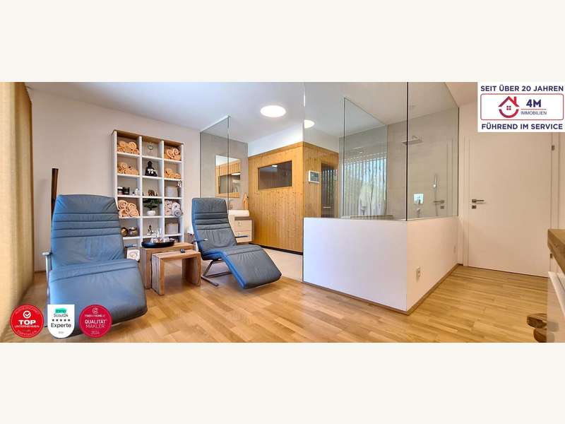 Einfamilienhaus Steinhaus am Semmering: Wellnessbereich (EG) Wellnessbereich (EG)