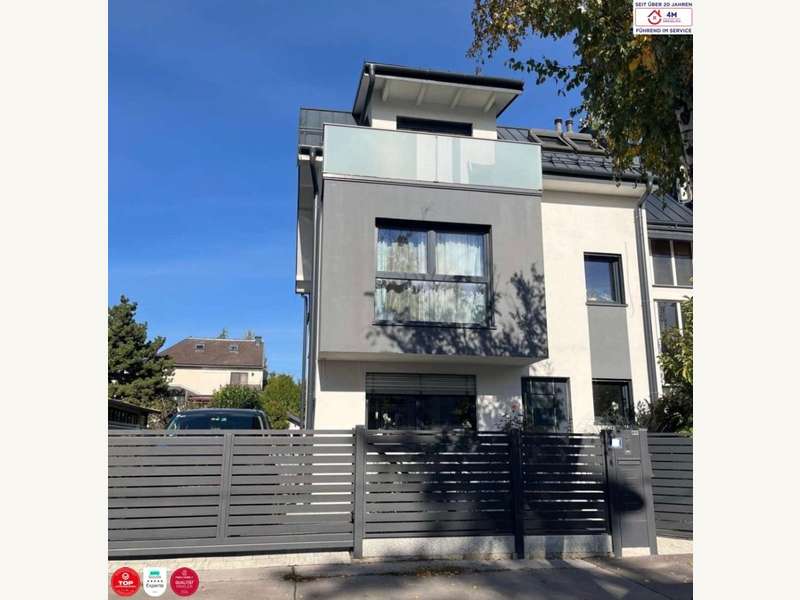 Einfamilienhaus Wien: Vorderseite des Hauses Vorderseite des Hauses