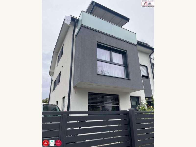 Einfamilienhaus Wien: Vorderseite des Hauses Vorderseite des Hauses
