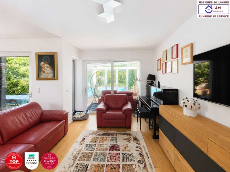 Einfamilienhaus Wien: Wohnzimmer Wohnzimmer