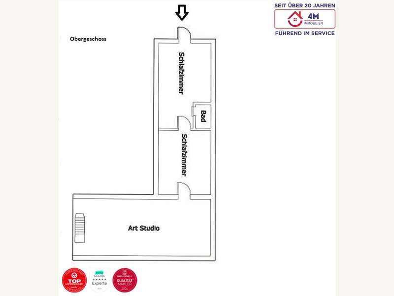 Landhaus Buch-St. Magdalena: Plan OB Plan OB