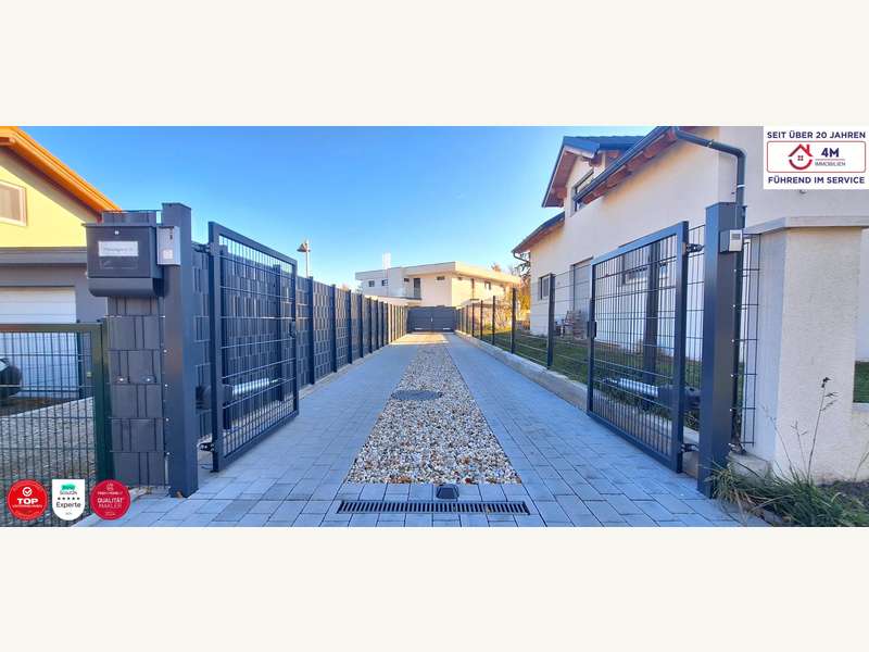 Einfamilienhaus Wien: Einfahrt Einfahrt