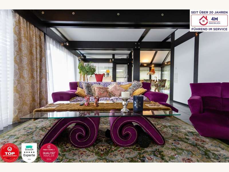 Einfamilienhaus Maria Gugging: Wohnzimmerbereich Wohnzimmerbereich