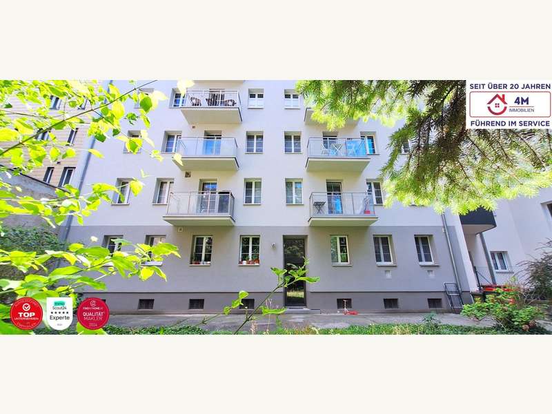 Eigentumswohnung Wien: Gebäude hofseitig Gebäude hofseitig
