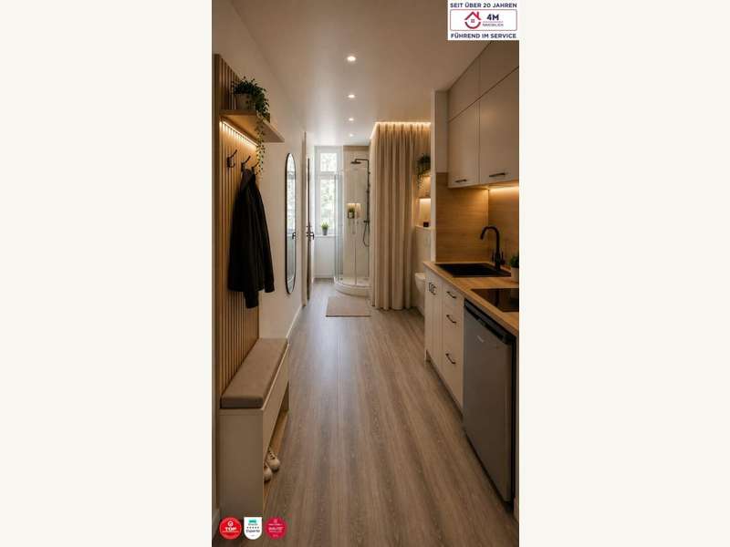 Eigentumswohnung Wien: KI generiert (Bad_Küche_Vorzimmer) KI generiert (Bad_Küche_Vorzimmer)