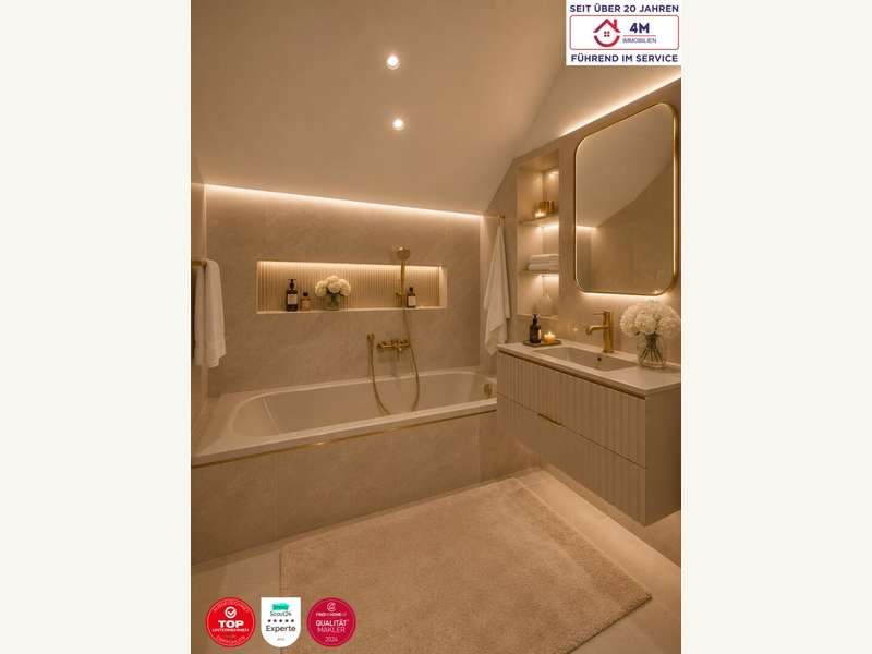 Badezimmer KI Bearbeitung