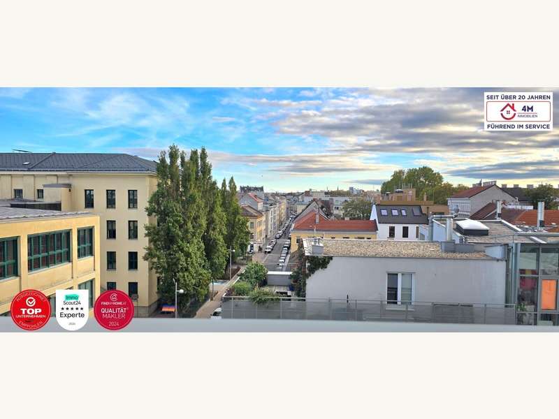Penthouse Wien: Aussicht Aussicht