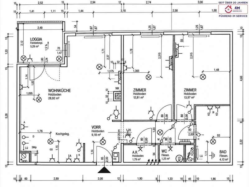 Eigentumswohnung Wien: Wohnungsplan Wohnungsplan