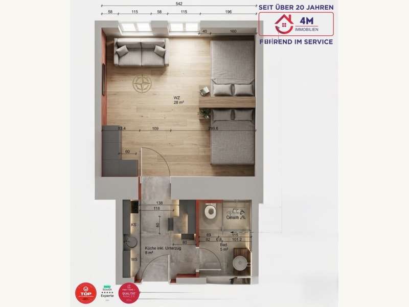 AI Grundrissplan