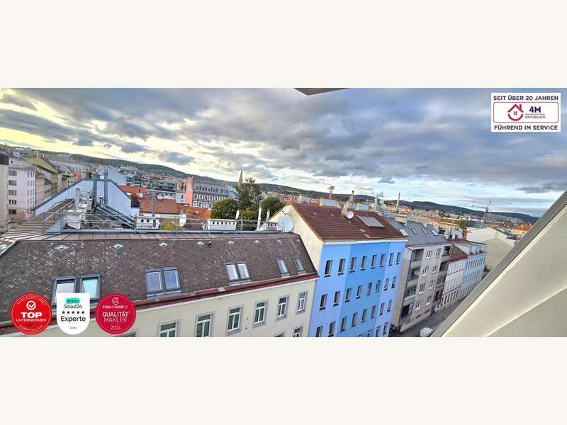 Dachgeschosswohnung Wien: Aussicht Aussicht