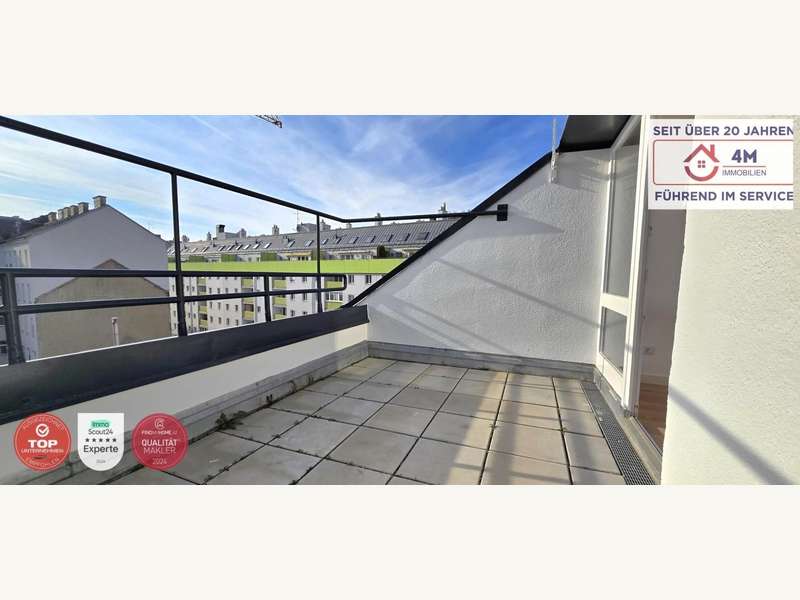 Penthouse Wien: Sonnige Terrasse Sonnige Terrasse