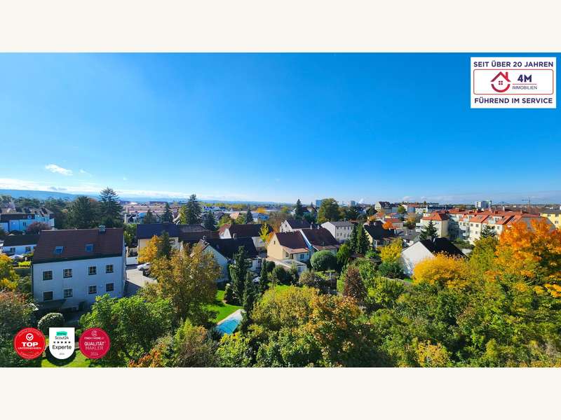 Ausblick aus dem Wohnzimmer