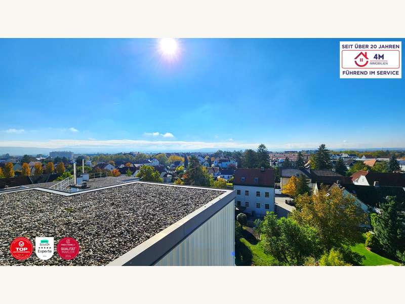 Ausblick aus der Loggia