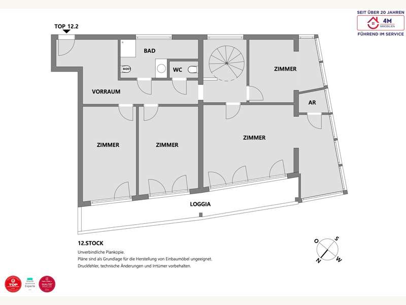 Eigentumswohnung Wien: ÜBERSICHTSPLAN ÜBERSICHTSPLAN