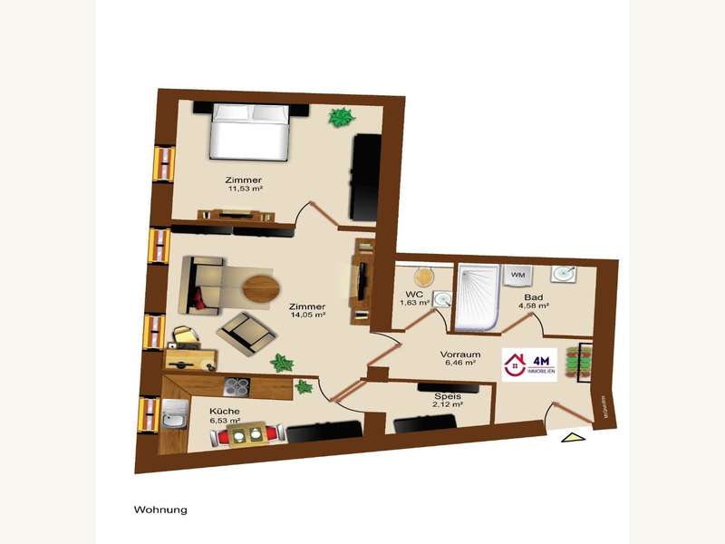 Eigentumswohnung Wien: Top 3 Top 3