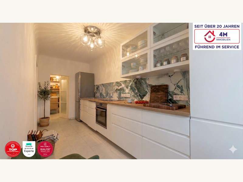 Eigentumswohnung Wien: Küche dekoriert Küche dekoriert