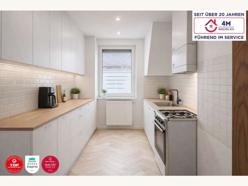 Eigentumswohnung Wien: Küche staged Küche staged