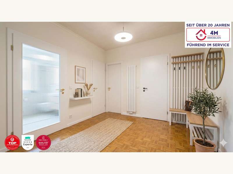 Eigentumswohnung Wien: Vorraum staged Vorraum staged