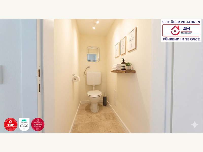Eigentumswohnung Wien: Wc staged Wc staged