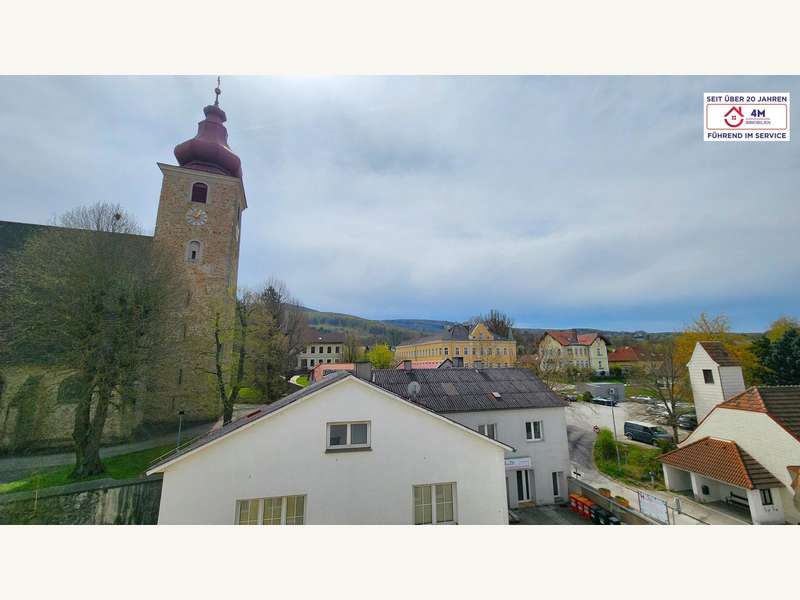 Ausblick aus dem Schlafzimmer