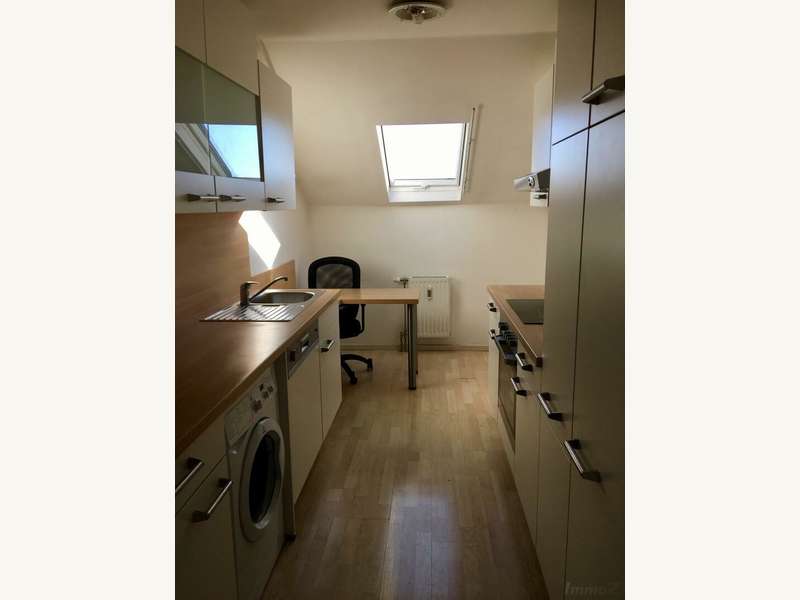 Komplett möblierte Küche