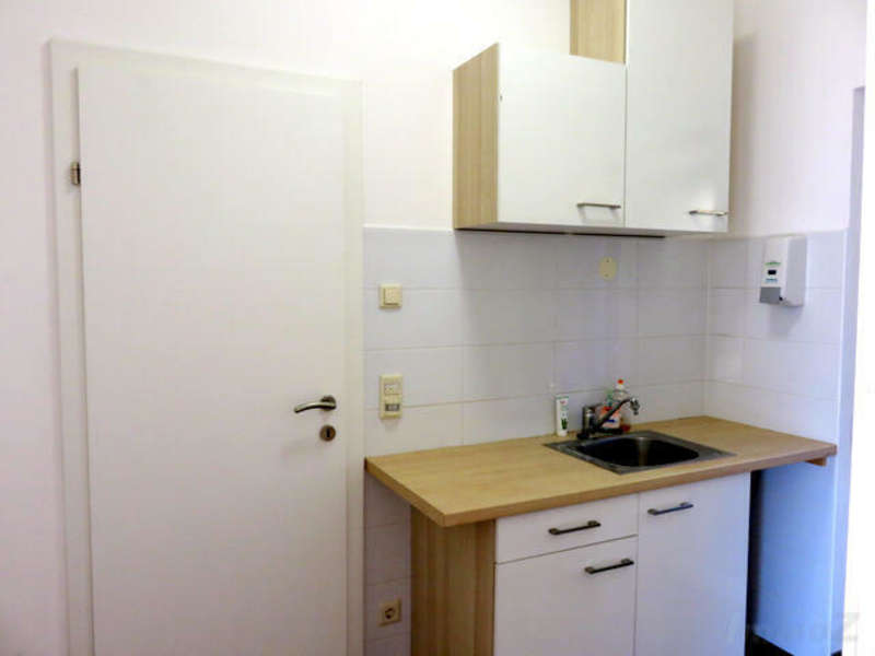 Geschäftslokal Graz: Küche mit Ausgang in den Garten/Terrasse Küche mit Ausgang in den Garten/Terrasse